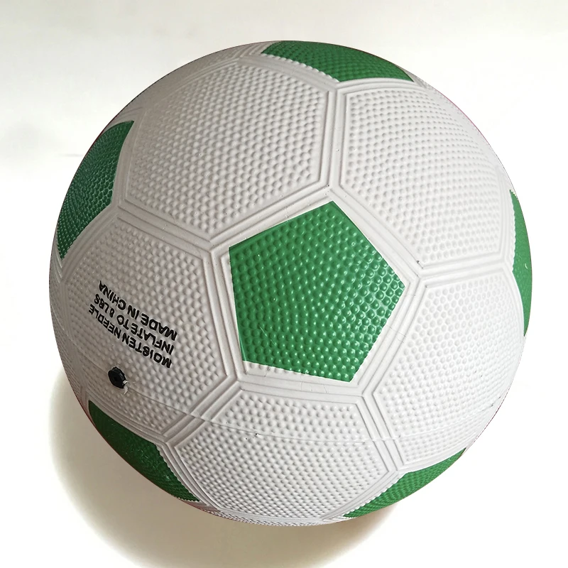 
Custom logo color soccer game football youth rubber football 