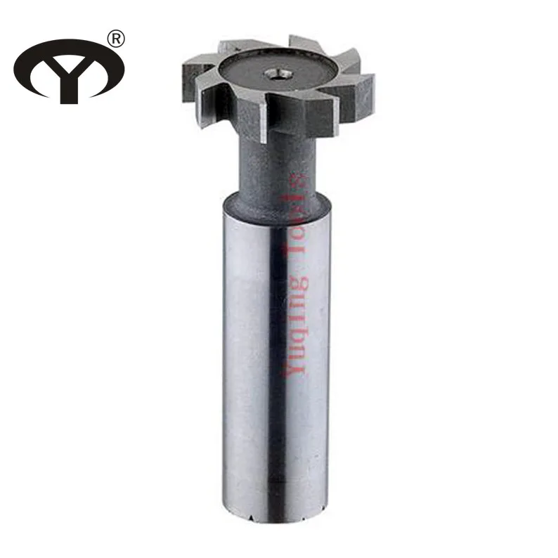 HSS M2 16*5 milling cutter for woodruff keyseat with straight teeth