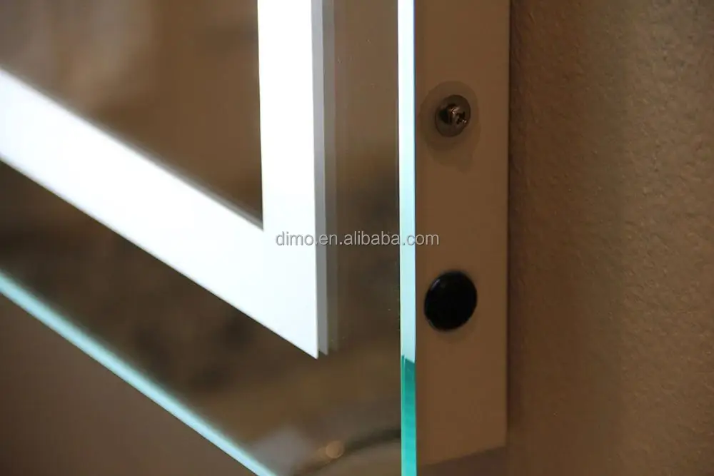 European Style LED Lighted Mirror Illuminated Vanity Mirror With Lights for Bathroom