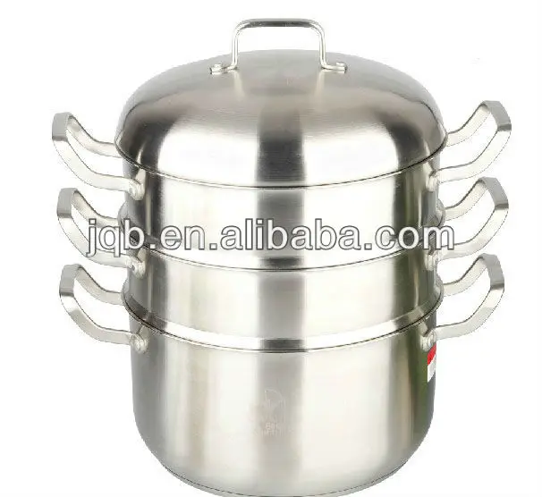 Stainless steel insulation Food Steamer