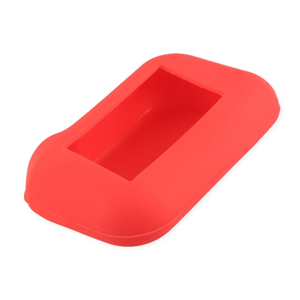 KEYYOU A93 Keychain Silicone Cover Key Case For Starline A93 Two Way Car Alarm Remote Controller A63 LCD