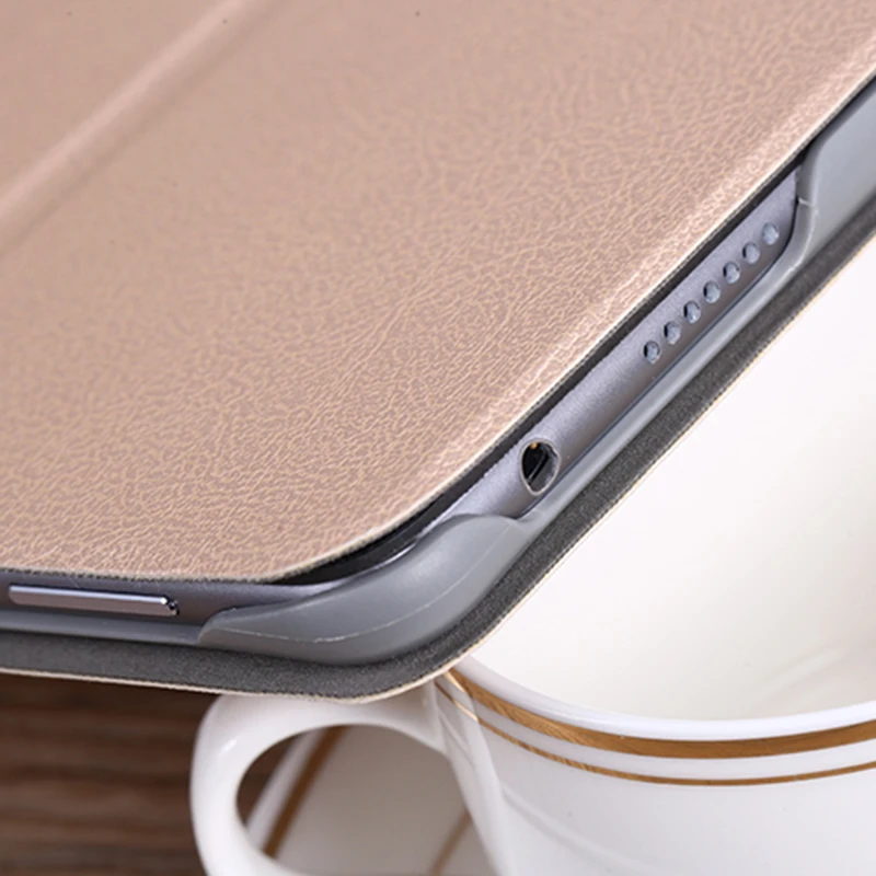 Tablet flip cover leather case back cover for Huawei Media Pad M3 lite 10.1