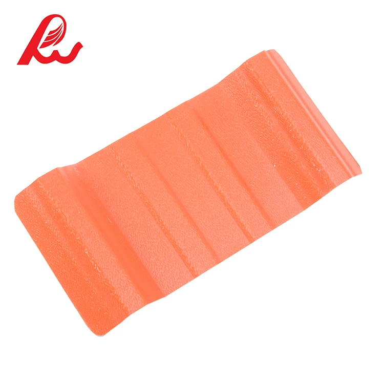 Plastic ASAPVC roof sheet / asa plastic spanish roof for houses