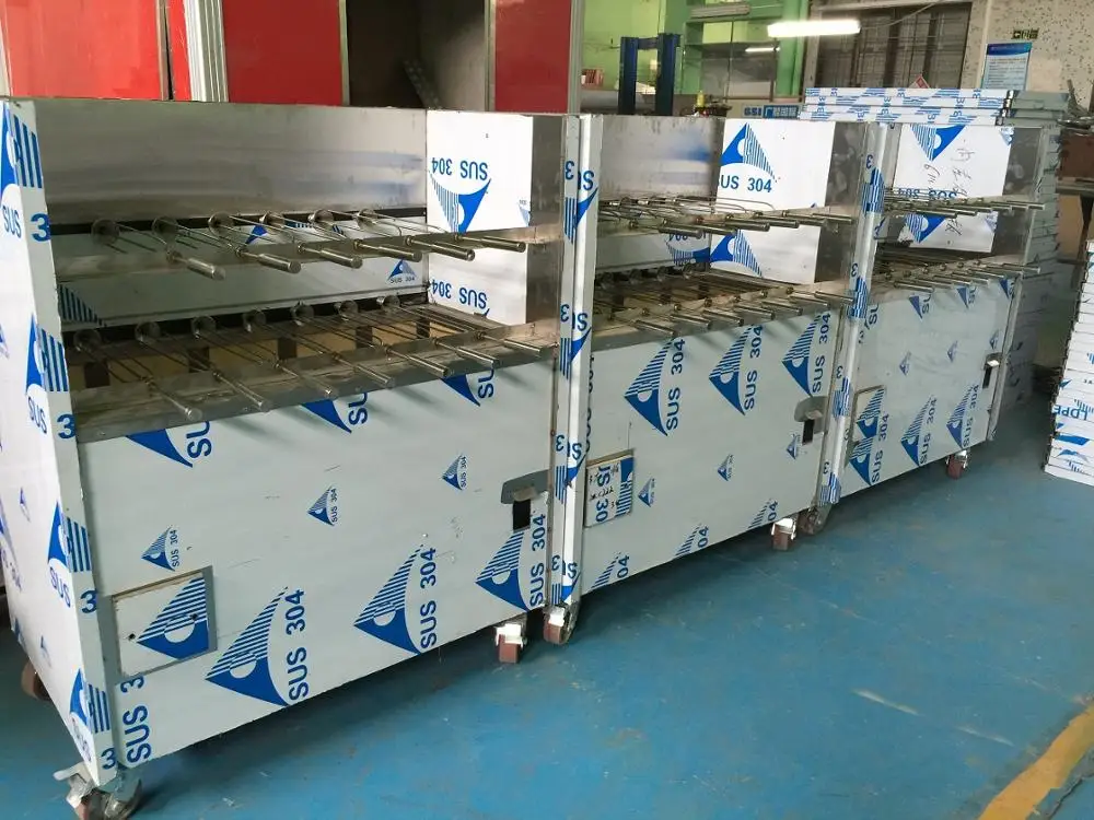 Santamaria grill /Commercial Gas BBQ Grill BBQ Brazilian Rotisserie