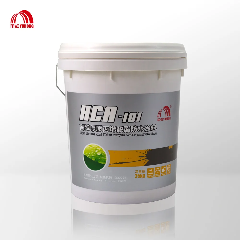Acrylic elastomer paint waterproof coating HCA-101