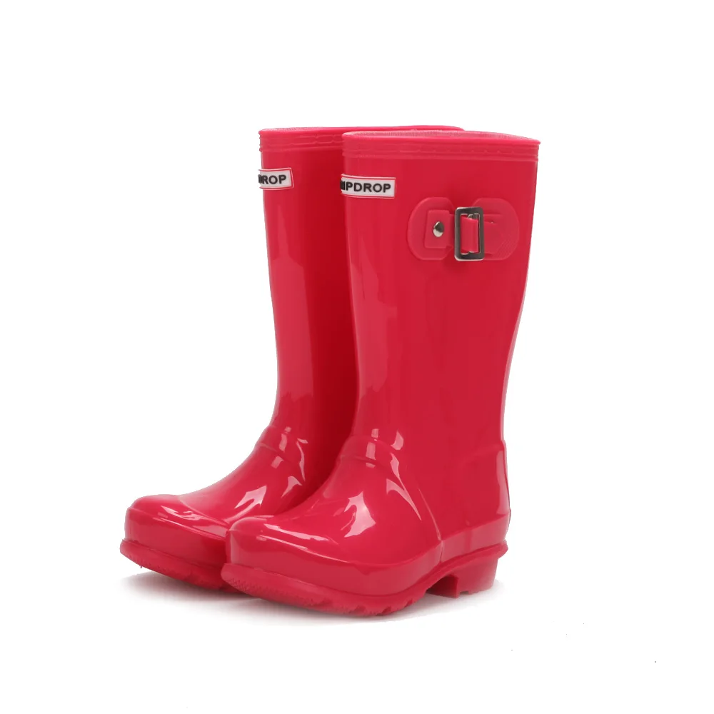manufacture dripdrop oem/odm cheap shiny kids/toddler wellington boots wholesale