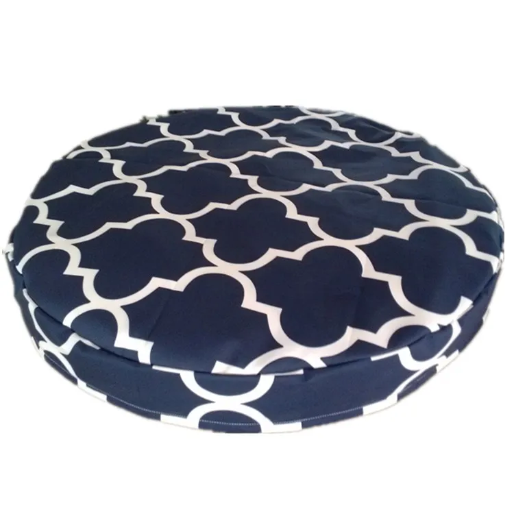 wholesale large waterproof round square floor seating velvet cushions