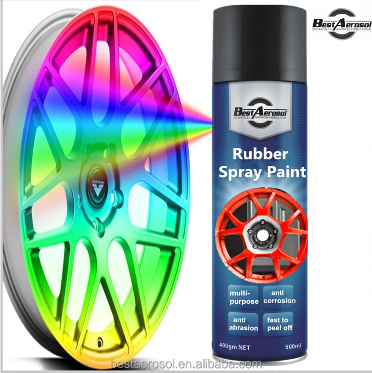 
Rubber Coating Spray Paint Silicone spray paint Peelable Firm 