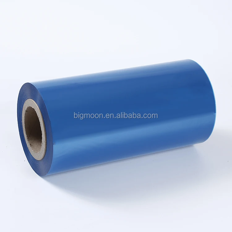 Алюминиевая Металлизированная полиэфирная пленка голубого цвета с покрытием 15/23/25 микрон