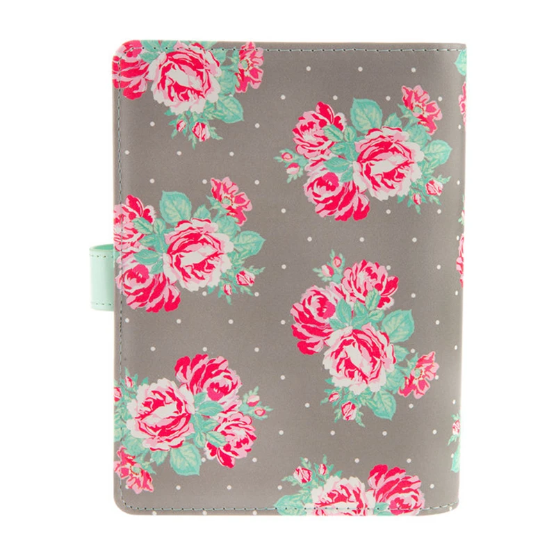 promotional leatherette journal agenda set weekly planner with snap closure