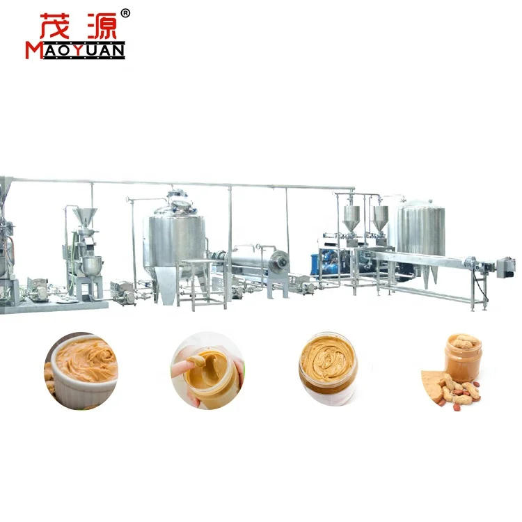 Commercial Peanut Butter Machine Industrial Peanut Butter Making Machine Line almond butter production line