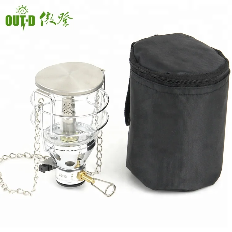 Портативный газовый бутановый фонарь для кемпинга