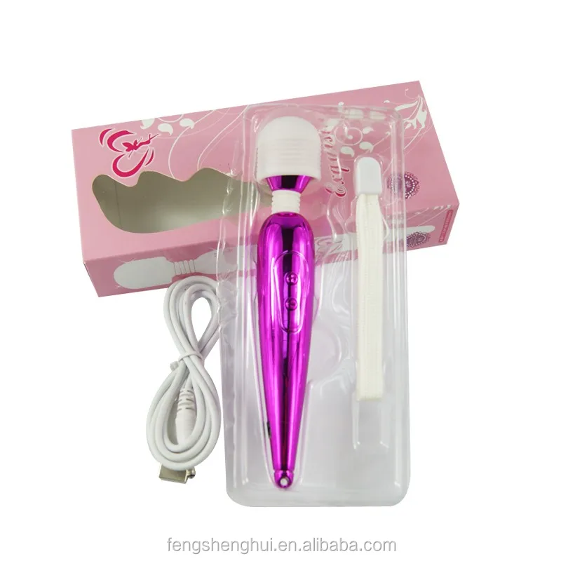 Hot selling Erotic Sex Toys for Couple Sex Product Magic Wand Massager Ultra Powerful Body Massager Clitoral Vibrators usb recha