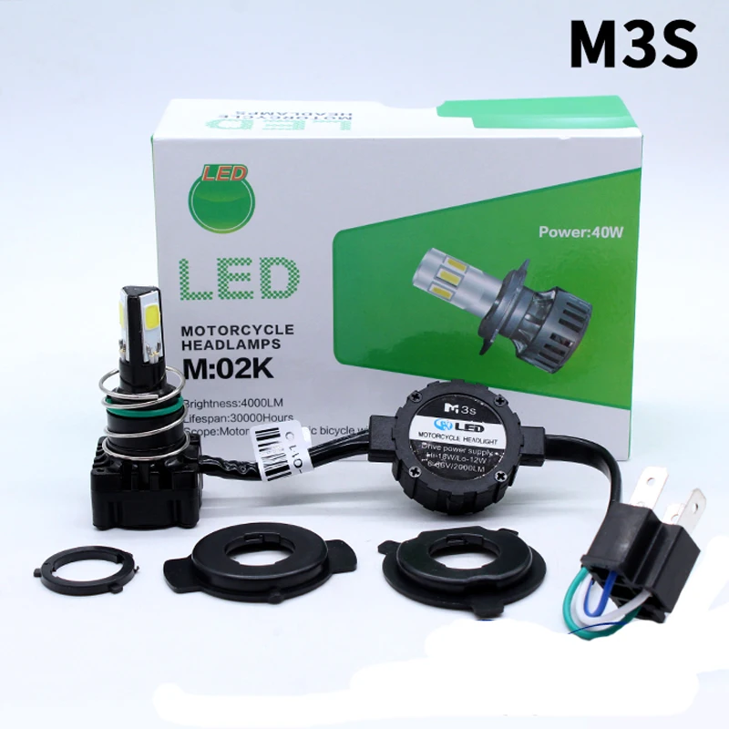 
M3S 30W motorcycle led headlight For Motorcycles 