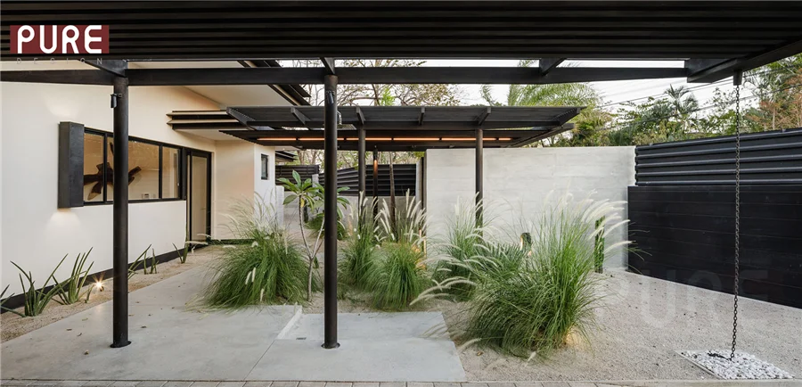 Villa design exterior elevation drawings