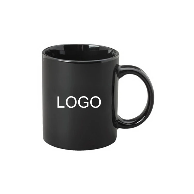 Cheap price good quality plain white printed black coffee mugs