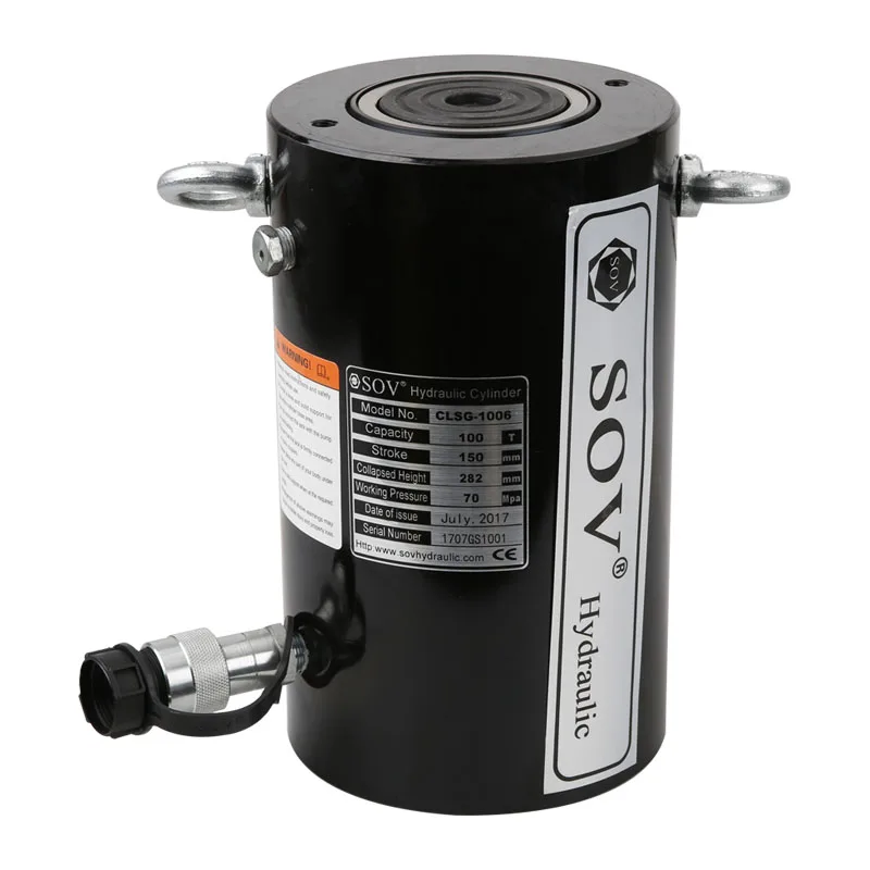 Сов однодействующий стальной гидравлический цилиндр