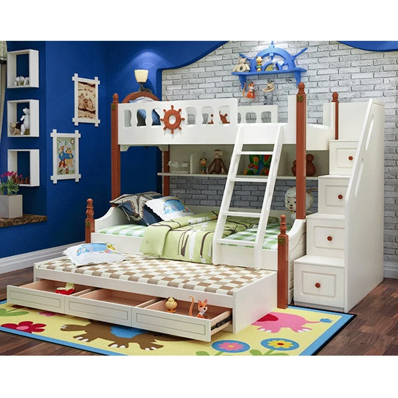 Детская мебель для спальни 2019 Лидер продаж детская мебель для мальчиков двухъярусные кровати для детей