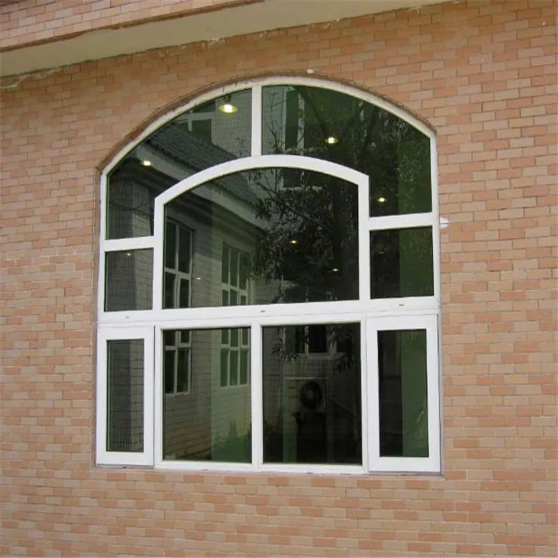 Aluminum fixed panel window with double insulated glazing