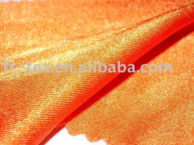 Fashionable sportswear bright shiny stretch fabric 84% nylon 16% spandex