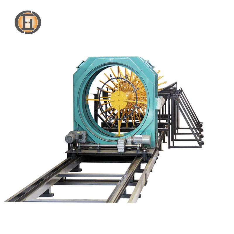 
Construction Equipment Fully automatic cylindrical pile cage making / welding/assembling machine with variable pitch welded spir 