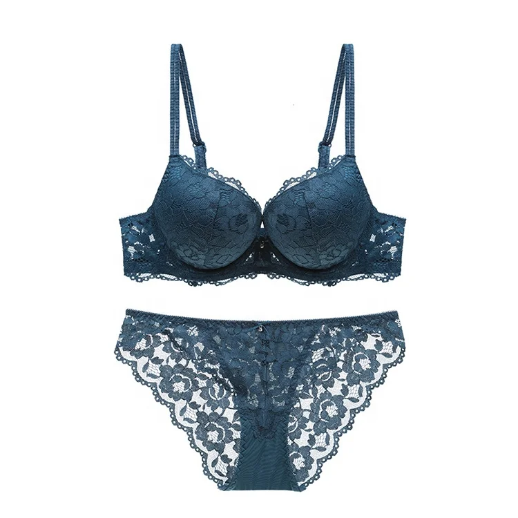 
Popular style wholesale korean women girls small size underwear bra and panty set 