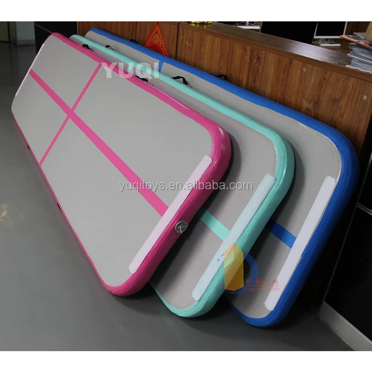 Customized logo inflatable air tumble track for gym inflatable air track for sale