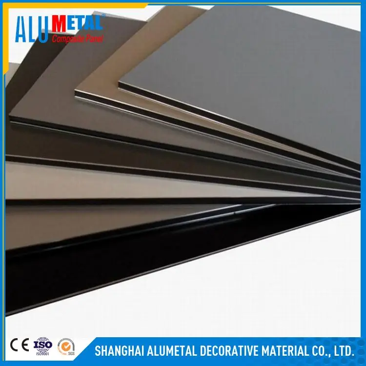 High Quality pvdf nano coating aluminium composite panel acp cork walls panels
