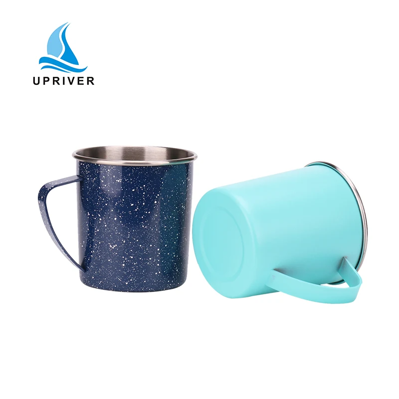 
2019 Hot Powder Coated Custom Insulated Stainless Steel Travel Coffee Mug 
