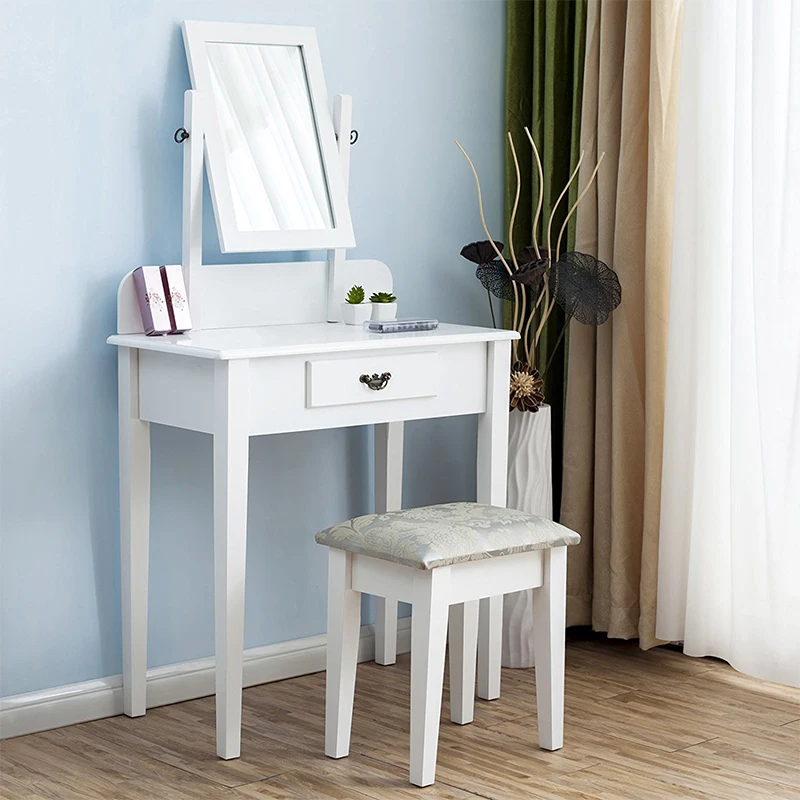 Прочная и долговечная индивидуальные размеры деревянный туалетный столик с современным дизайном