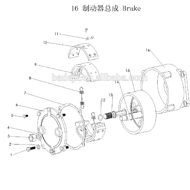 Запчасти для тракторов Dongfeng DF240 DF244 DF250 DF254