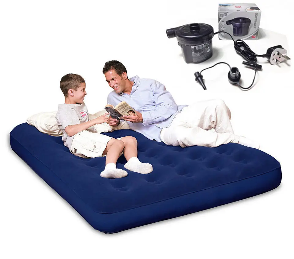 Bestway 74' x39' x 8.5'Camping inflatable air mattress queen double king single mattress size