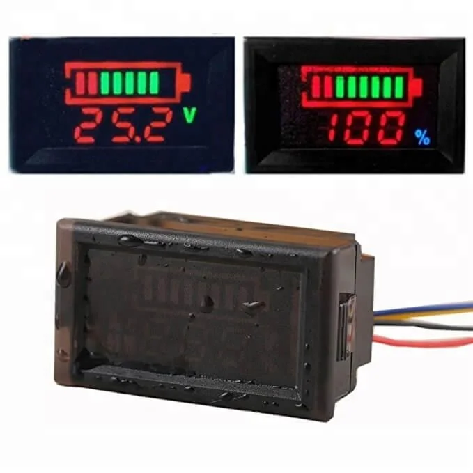 Battery monitor 12/24/36/48/60/72/84/96V SLA/Lithium polymer/LiFePO4/NiMH battery voltage monitor