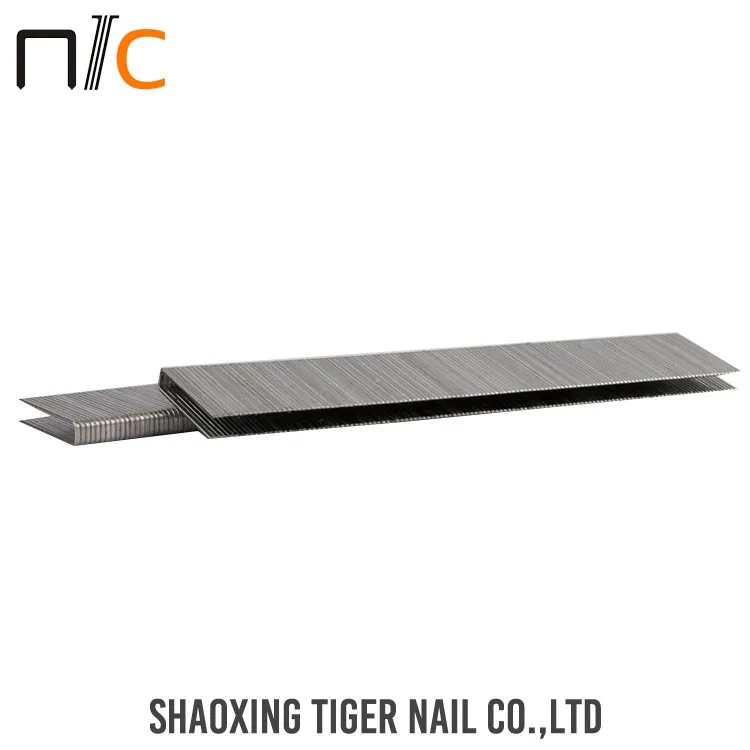 supply galvanized grapas 1425, ordinary packing 90 series nails, galvanized industrial staple pin wire