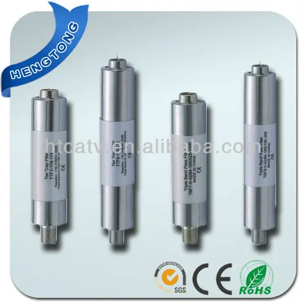 CATV high quality triple band pass filter