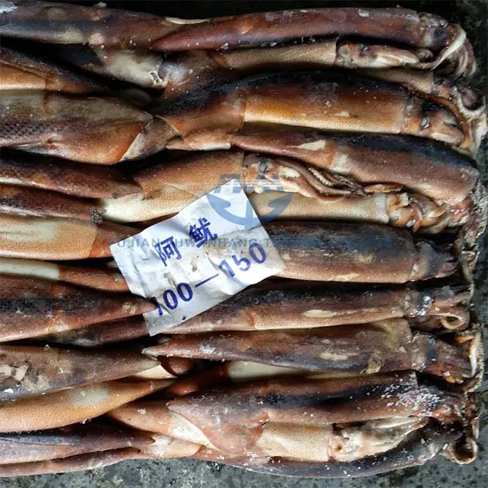Замороженный кальмар по оптовой цене, замороженный кальмар Illex, морская еда