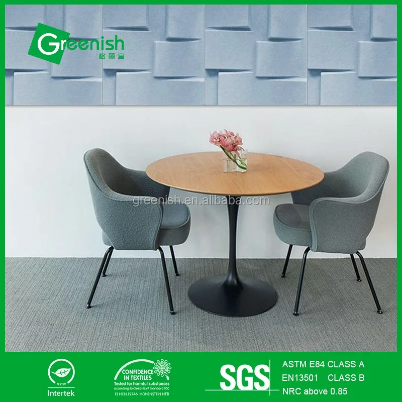 Beautiful popular soundproof 3d acoustic wall panel
