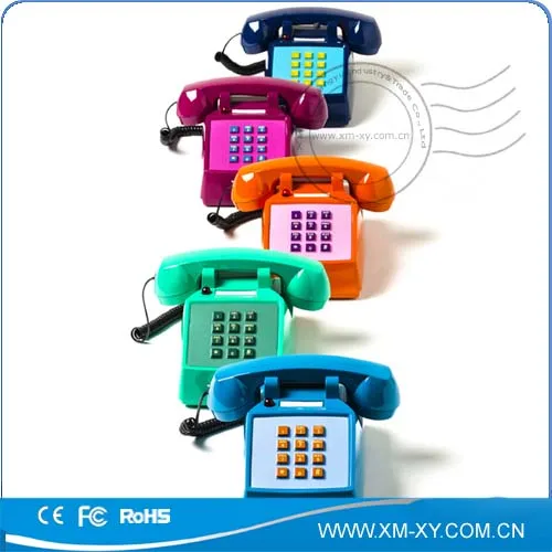 горячей! дешевые старомодный классический ретро проводной телефон с imcoming вызова flash