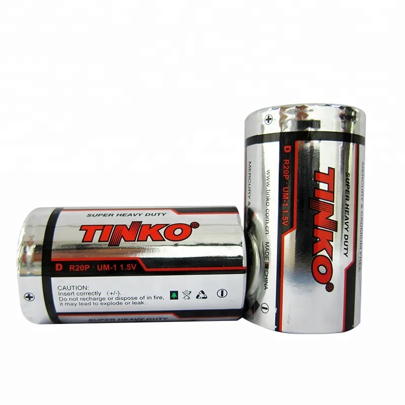 D 1,5 В цинковые сухих аккумуляторных батарей для электроинструментов