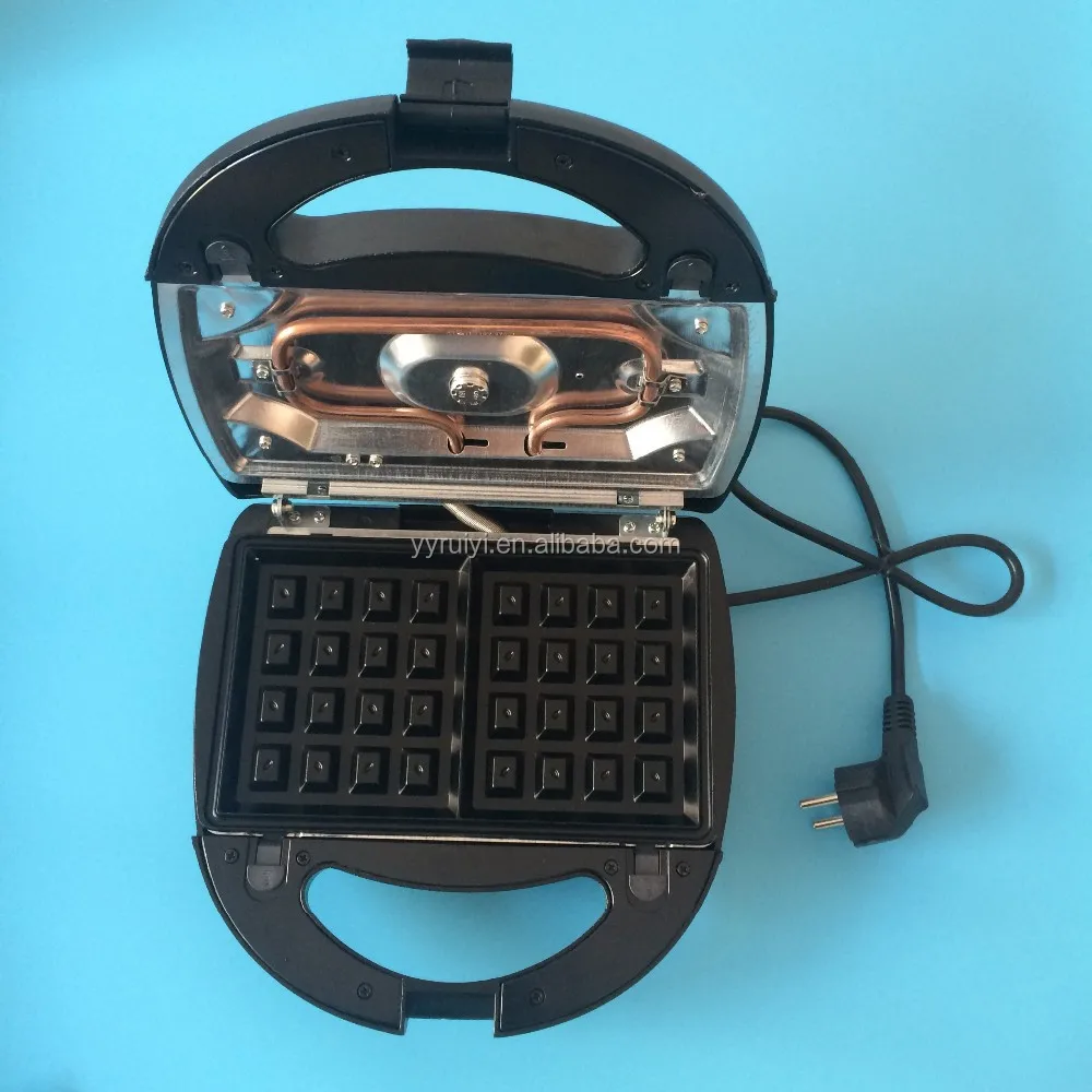 
2 slice changeable plate breakfast sandwich maker 