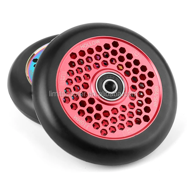 LIMIT Stunt Scooter Wheels, 110mm 120mm LMT20A hollow kick scooter wheels