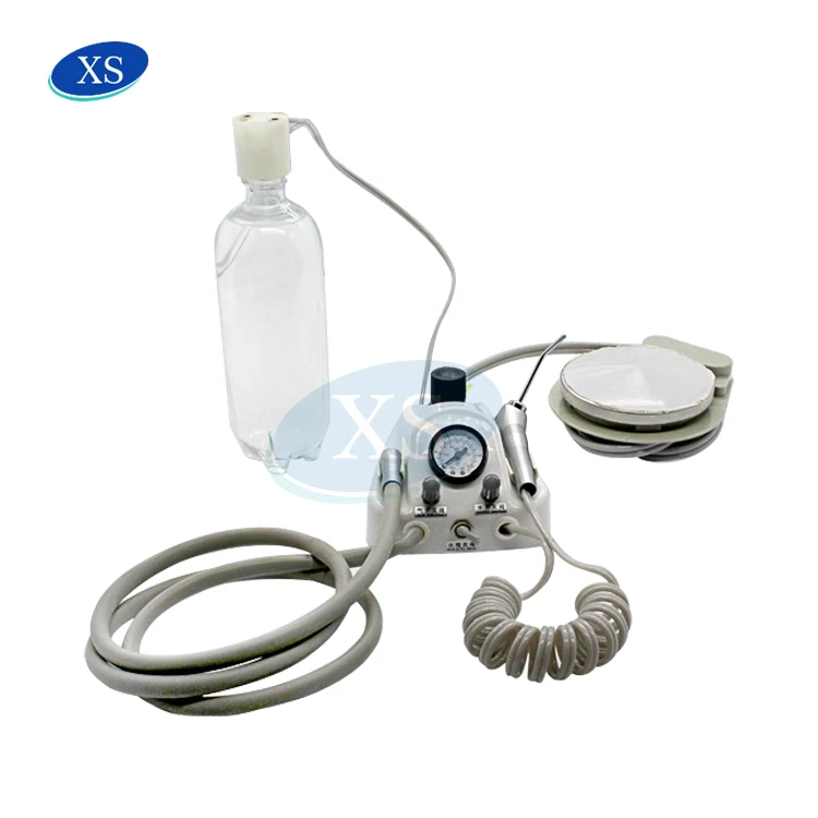 Dental turbine unit turbine dental unit with water bottle portable dental turbine unit