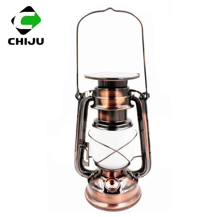 
New arrival portable home decorative antique rechargeable LED camping lantern 