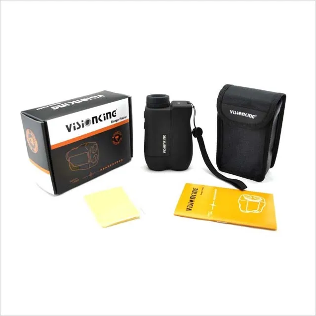 Visionking Optics 6x25 Laser Range Finder Monocular 600 M/Y Rangefinder Distance Meter Long Range Monocular Rangefinders Hunting
