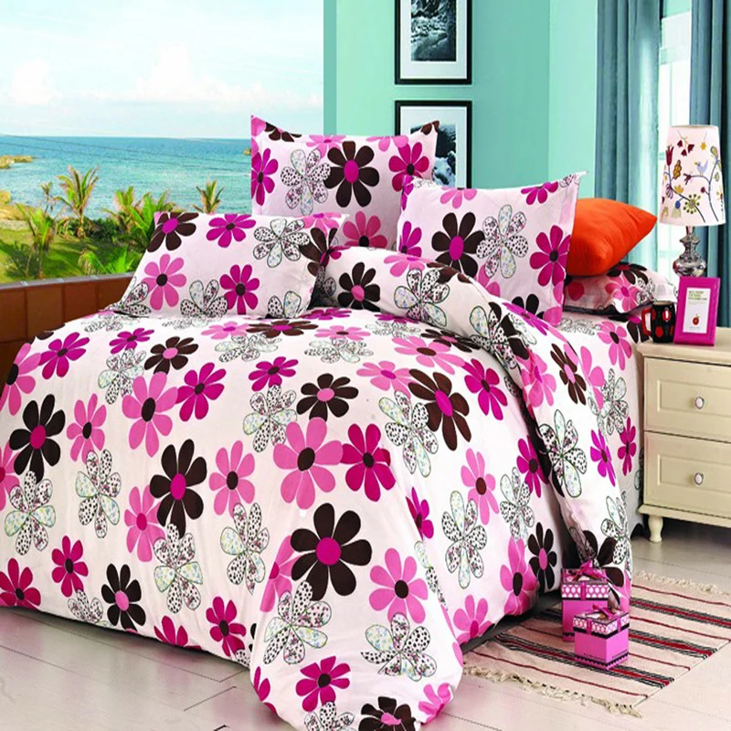 6pcs Printed Bedspread Set