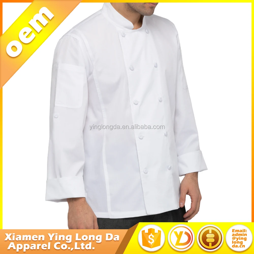 
Quality hot sale designer antique chef shirt chef uniform jacket shirt 