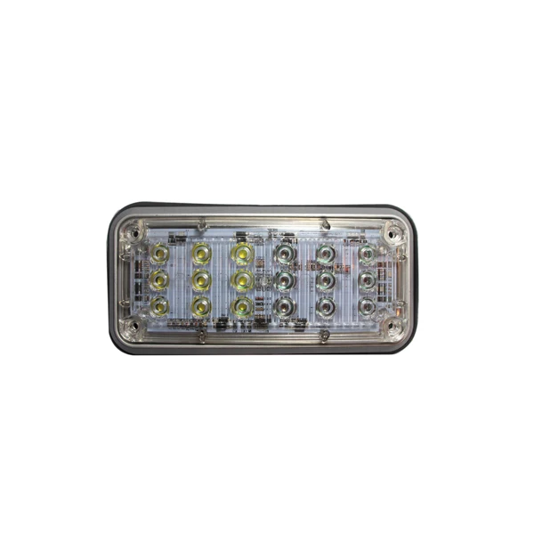 
48W Amber led Strobe Warning truck light High intensity Emergency Dash deck light for wrecker 