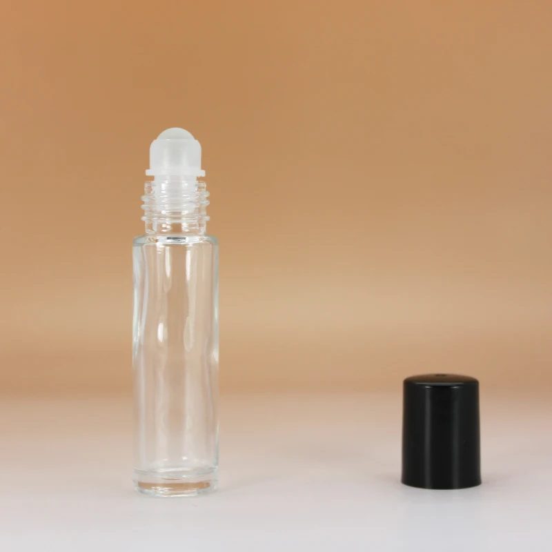 Custom clear smart collection perfume glass roll on bottle 10ml