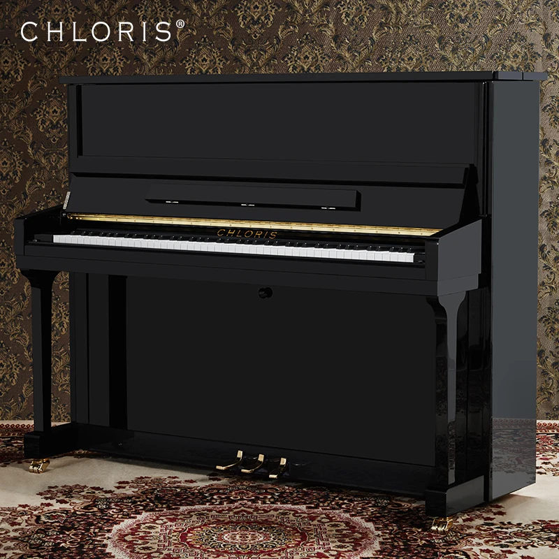 Chloris Solid Wood  youngs Polish Acoustic Upright Piano HU-123WA