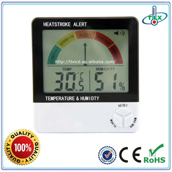 Барометр, гигрометр зерна с MAX/мин температура гигрограф